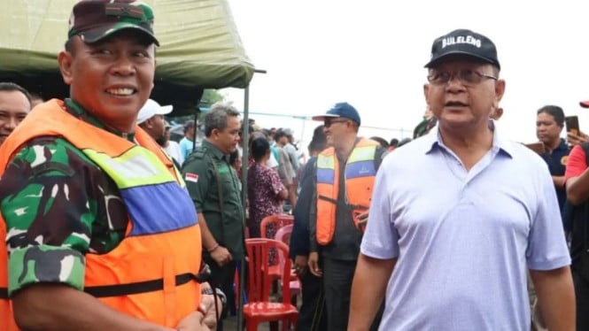 Bupati Buleleng Bersama Danrem 163/Wira Satya