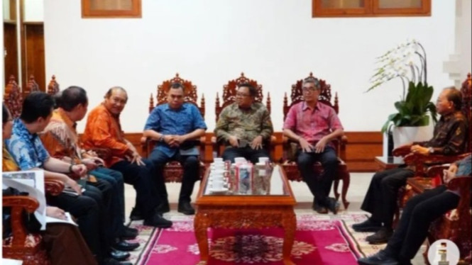Manejemen GWK berdiskusi bersama Pemprov Bali.