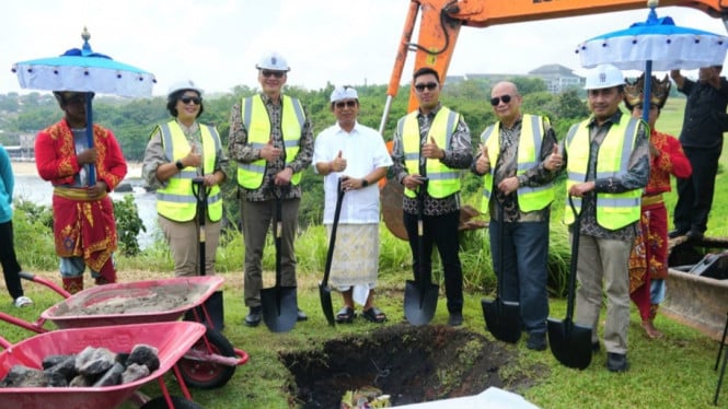 Bupati Badung hadiri ground breaking pembangunan Banyan Tree Pecatu