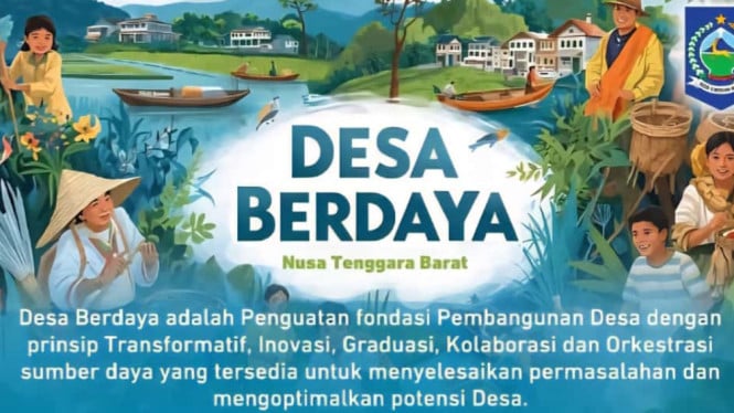 Launching Program Desa Berdaya oleh Pemprov NTB