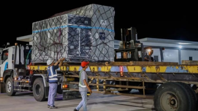 Logistik ajang MotoGP Indonesia di Sirkuit Mandalika