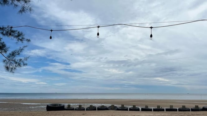 Panorama Watu Beach Lamaru, Balikpapan.