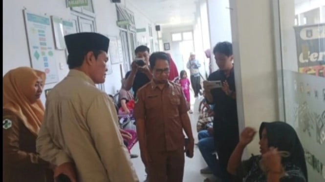 Kepala Dinkes mengecek langsung pelayanan di Puskesmas Lombok Tengah.