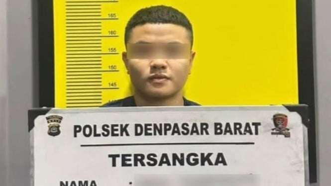 Pelaku pencurian di PS Store Jalan Teuku Umar, Denpasar Barat.