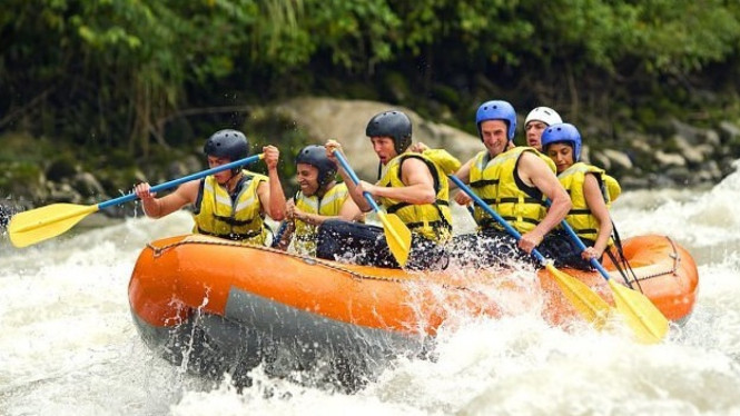 Wisata Rafting di Sungai Ayung Ubud