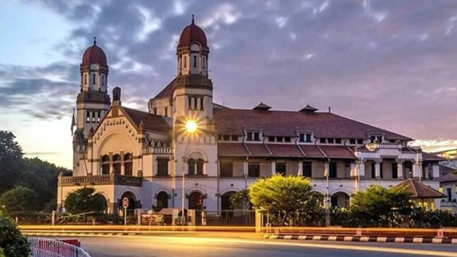 Bangunan Lawang Sewu di Semarang