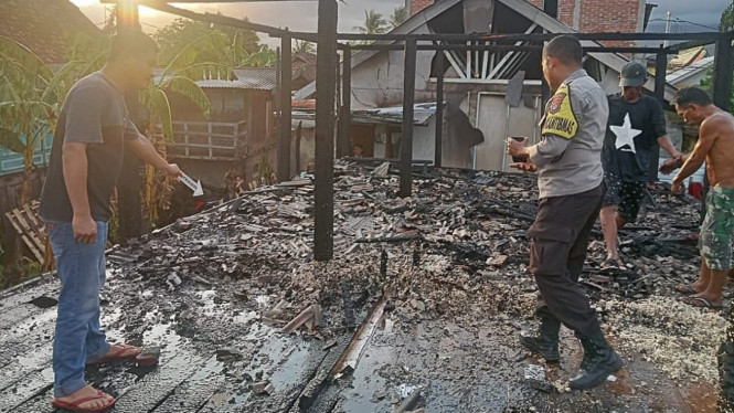 Kondisi Rumah Pasca Kebakaran