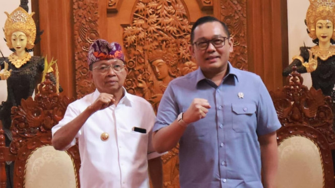 Gunernur Bali dan Wamen Investasi dan Hilirisasi RI