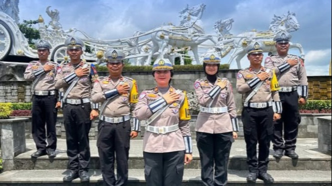 Polres Badung resmi memulai pelaksanaan Operasi Zebra Agung 2025