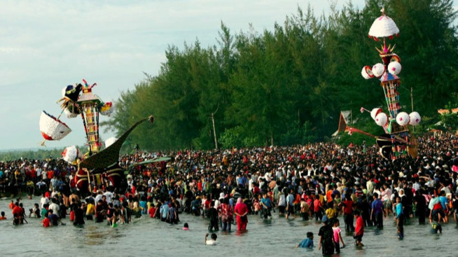 Ritual Tabuik di Pariaman, penuh nilai sejarah dan kebersamaan
