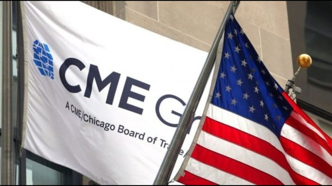 Kantor CME Group di Chicago, Amerika Serikat.