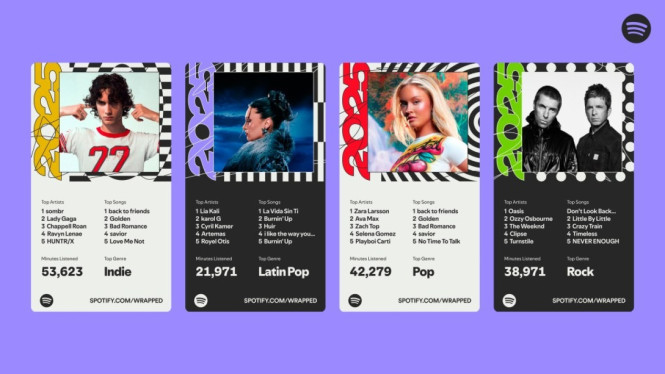 Spotify Wrapped 2025 resmi rilis