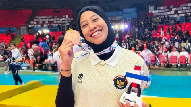 Megawati Hangestri di SEA Games 2025