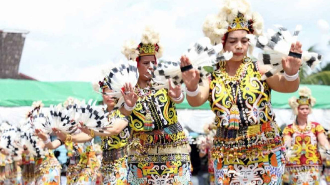 Desa Budaya Pampang, Kalimantan Timur