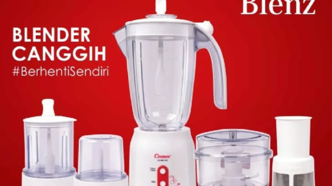 Sekali Pencet, Cosmos Blenz Jadi Produk Elektronik Favorit Ibu