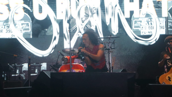 Aksi Panggung Kaka di Konser Bali
