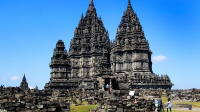 Candi Prambanan dinyatakan sebagai situs warisan dunia UNESCO 1991