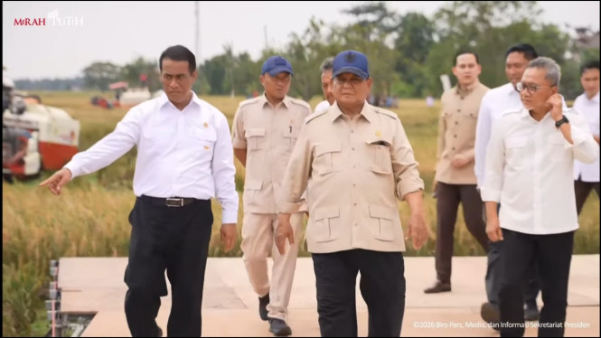 Presiden Prabowo Umumkan Indonesia Swasembada Pangan
