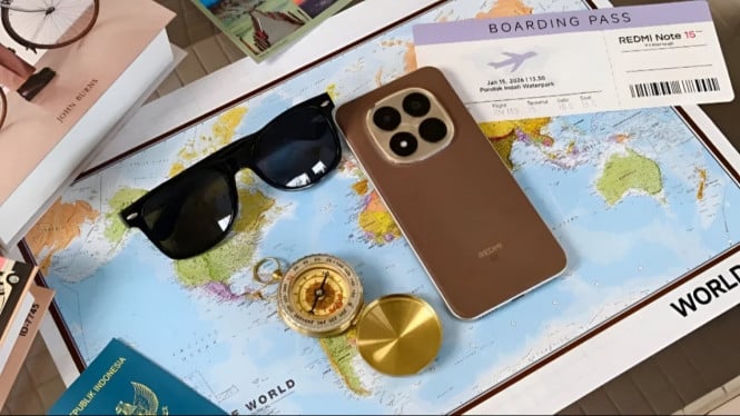 Handphone Redmi Note 15 Series.