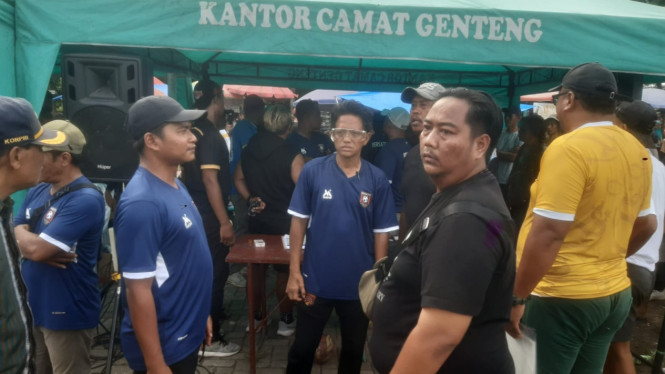 Kericuhan di tenda panitia Bersatu Cup RTH Maron