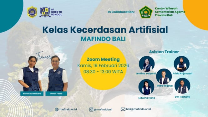 Mafindo Gandeng Kemenag Bali Bekali Guru Literasi AI