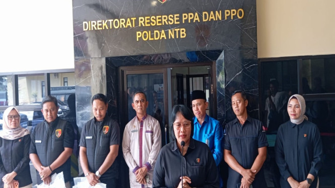 Direktorat PPA dan PPO Polda NTB Paparkan Perkembangan Kasus Dugaan Asusila Oleh Oknum Guru Ponpes