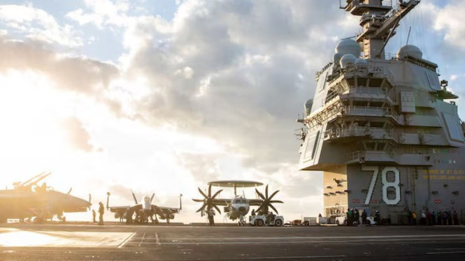 Kapal Induk USS Gerald R Ford