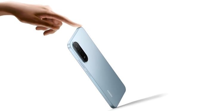Desain mewah Redmi A7 Pro.