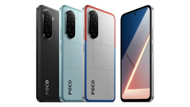 Tampilan HP Poco M7.