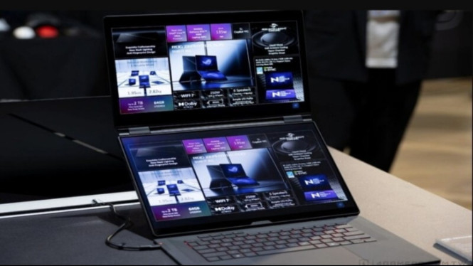 spesifikasi dan harga laptop gaming Asus ROG Zephyrus Duo 2026 GX651