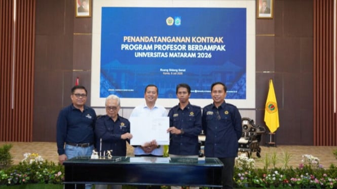 Penandatanganan kontrak profesor berdampak UNRAM dan Pemprov NTB