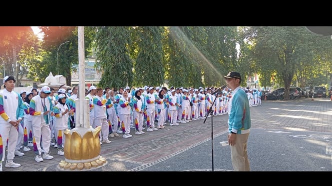 Walikota Mataram Lepas 700 Kontingen