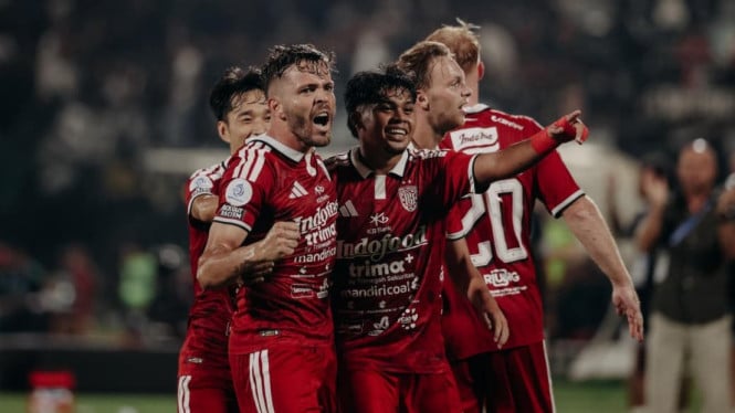 16.000 Penonton Penuhi Stadion, Bali United Menang Tipis 2-1 Atas PSS Sleman