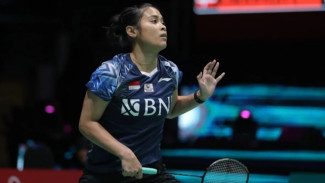 Gregoria Mariska Tumbangkan Pemain Korea Selatan