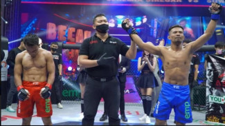 Becak Lawu Kembali Pegang Sabuk Juara Kelas Terbang