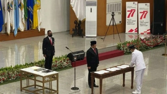 Heru Budi Hartono Resmi Jadi Pj Gubernur DKI Gantikan Anies Baswedan