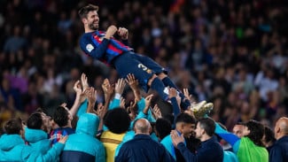 Momen Haru Laga Terakhir Gerard Pique Bersama Barcelona