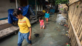 9 RT di Jakarta Direndam Banjir Rob Akibat Air Laut Pasang