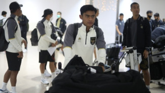 Skuad Garuda Tiba di Manila Gunakan Pesawat Carteran