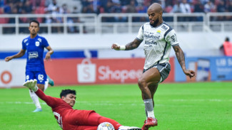 Bravo! Gol Tunggal David Da Silva Selamatkan Persib Bandung dari Kekalahan