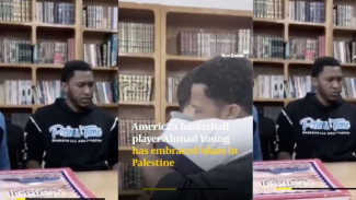Mengharukan! Pemain Basket Amerika Serikat Masuk Islam Setelah Main di Palestina