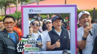Aksi Zita Anjani Bagi-bagi Kopi untuk Palestina di CFD Usai Dihujat Netizen Soal Starbucks