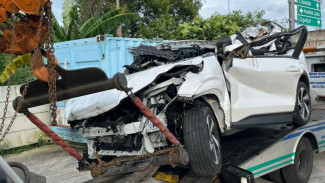 Kondisi Pengemudi Mitsubishi XForce Pasca Alami Kecelakaan di Tol Depok-Antasari
