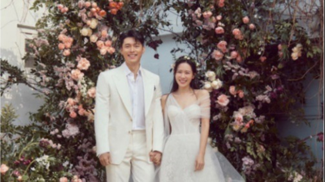 Pernikahan Son Ye Jin dan Hyun Bin