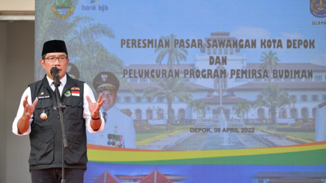 Gubernur Jawa Barat Ridwan Kamil.