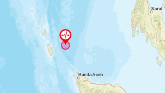 gempabumi terkini mengguncang Sabang, Banda Aceh