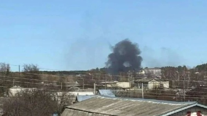 Serangan artileri Ukraina di wilayah Belgorod, Rusia