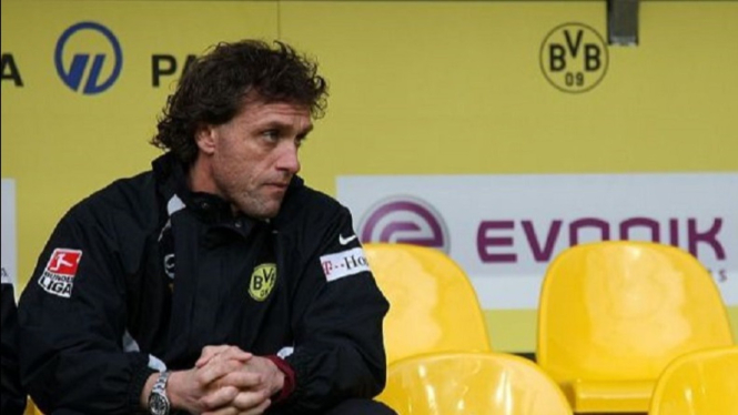 Thomas Doll saat menjadi pelatih Dortmund
