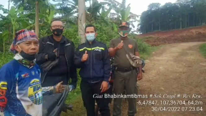 Pemudik tujuan Jakarta Nyasar di hutan adat Kutatandingan Karawang