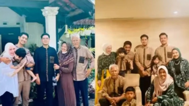 Arya Saloka dan keluarga